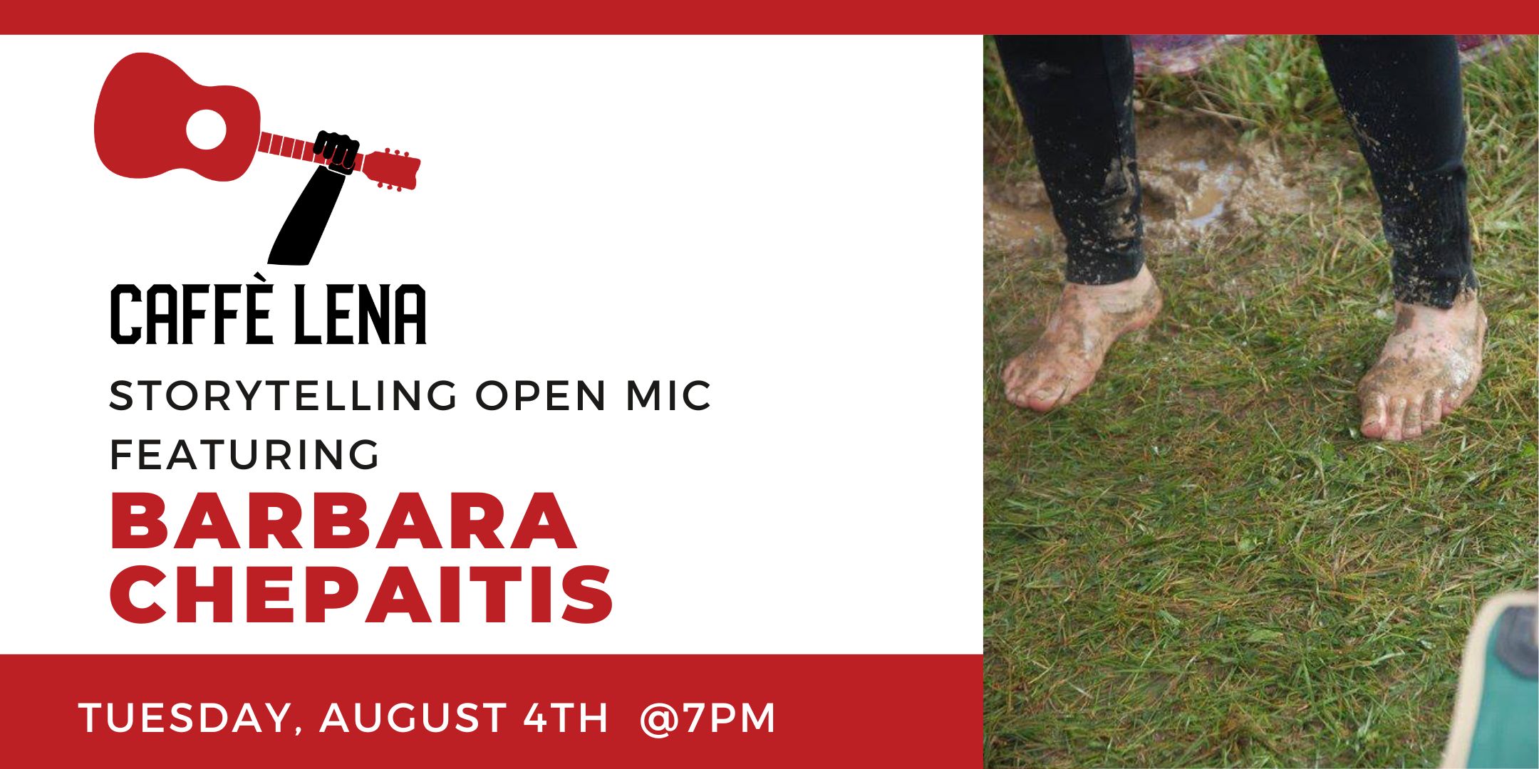 Storytelling Open Mic Featuring Barbara Chepaitis